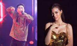 Á hậu Kiều Loan và Right dính nghi vấn hẹn hò khi thi King Of Rap