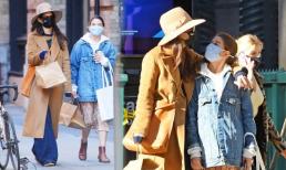 Katie Holmes sành điệu đi mua sắm cùng con gái Suri giữa tin đồn muốn có con với bồ trẻ
