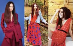 'Phan Kim Liên' Ôn Bích Hà hơn 50 tuổi vẫn mặc màu đỏ đẹp ngon ơ và đầy quyến rũ