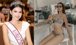 Ít ngày sau đăng quang, Á hậu 2 Nguyễn Lê Ngọc Thảo đã có màn khoe dáng đỉnh cao với bikini