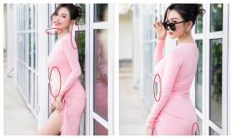 Sĩ Thanh tung ảnh body 'căng đét' nhưng netizen soi điểm bất thường ở cửa kính