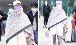 Châu Tấn bị nhận xét chẳng khác nào kẻ hành khất khi xuất hiện ở sân bay