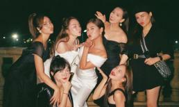 MC Thu Hoài tung trọn bộ ảnh trong tiệc mời cưới nhưng spotlight lại bị hai cô bạn chiếm hết