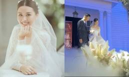 Hé lộ không gian tiệc cưới lung linh của Á hậu Tường San và chồng doanh nhân hơn 9 tuổi 