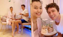 MC Hoàng Oanh cùng chồng Tây 'trốn con' đi chơi và làm đẹp nhân dịp kỉ niệm 1 năm ngày cưới