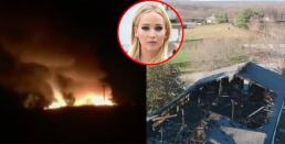 Trang trại của gia đình diễn viên Jennifer Lawrence bị thiêu rụi