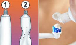 Cách bạn bóp kem đánh răng có thể nói lên điều gì về tính cách của bản thân?
