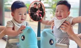 Hiếm hoi khoe ảnh con trai cưng, Đặng Thu Thảo thốt lên: 'Giờ mình phải rụng tim với anh trai này'