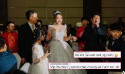 Bằng Kiều hát mừng đám cưới cháu, fan rầm rầm vào hỏi: 'Khi nào anh cưới vậy?'