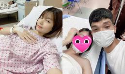 Vợ Mạc Văn Khoa xúc động sau khi vượt cạn đầy khó khăn: 'Mẹ mạnh mẽ lắm không sao đâu, bố đừng lo nghen'