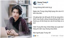 Quang Trung chia sẻ về 'căn bệnh nguy hiểm' nhưng netizen lại phản ứng khó đỡ
