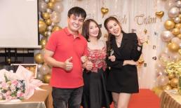 Cao Minh Đạt quấn quýt bên vợ trong tiệc sinh nhật diễn viên Hồ Bích Trâm