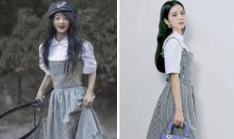 Màn đụng hàng xuyên biên giới giữa Triệu Lệ Dĩnh và Jisoo (BlACKPINK)