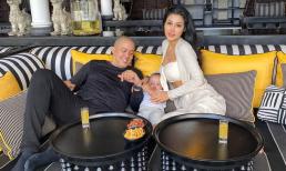 Đi du lịch gặp thời tiết xấu, vợ chồng Đinh Phương Ánh chẳng chụp được tấm hình nào, nhưng 'anh con' vẫn gây chú ý