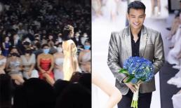 NTK Đỗ Long bức xúc khi một nữ nhân lạ mặt tranh ghế khách vip trong show diễn của mình 