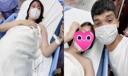 Mạc Văn Khoa và vợ quay clip cảm ơn, tiết lộ cả gia đình đang nôn nóng gặp con gái mới sinh