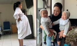 Mẹ chồng U50 của ca nương Kiều Anh chia sẻ xúc động trong ngày cặp song sinh tròn 1 tuổi 