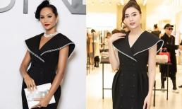 Hoa hậu H'Hen Niê đẹp lấn lướt Lan Ngọc khi mặc đụng đồ chỉ nhờ chỉnh một chi tiết