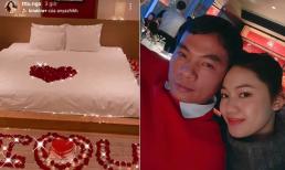 Á hậu Thanh Tú mừng sinh nhật chồng đại gia, ngọt ngào chẳng kém đêm tân hôn 