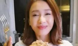 Nhìn thứ đắt đỏ như kim cương xuất hiện trong đĩa ăn của 'đệ nhất mỹ nhân TVB' mới thấy cô có số hưởng như thế nào