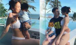 Ái nữ Minh Nhựa khoe ảnh con trai lớn phổng phao nhưng vẫn kiên quyết giấu mặt 