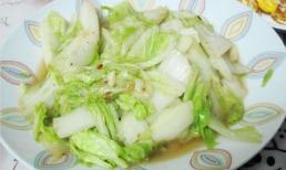 Khi xào cải thảo, cấm kị cho vào một thứ, nếu không muốn 'gây họa' cho cơ thể