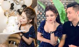 Á hậu Huyền My 'tình tứ' bên cầu thủ Trọng Đại trong tiệc sinh nhật lần thứ 26