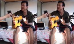 Du học sinh Mỹ bồi hồi đăng clip cố nghệ sĩ Chí Tài đàn hát tại khu cách ly: 'Chú mãi là một huyền thoại của Việt Nam'