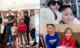 Loạt ảnh con trai 10 tuổi của Ngô Kiến Huy bên mẹ đẻ Thụy Anh và em gái cưng khiến fan tan chảy