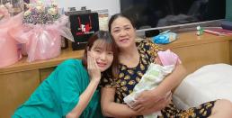 Vợ Mạc Văn Khoa tiết lộ được mẹ chồng hỗ trợ chăm sóc cháu và con dâu từ A đến Z