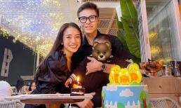 Con gái Minh Nhựa mừng sinh nhật chồng thiếu gia, quý tử lộ rõ vẻ ngoài bụ bẫm