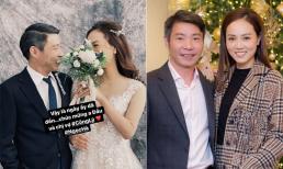 NSND Công Lý và vợ trẻ kém 15 tuổi 'nhá hàng' ảnh cưới khiến dân mạng rần rần