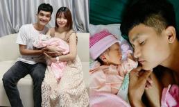 Mạc Văn Khoa khoe khoảnh khắc cùng với con gái cưng, cư dân mạng vội bình luận: 'Giống bố Khoa y đúc' 