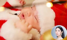 'Lụi tim' trước bộ ảnh đón Giáng sinh của con trai Á hậu Thúy Vân