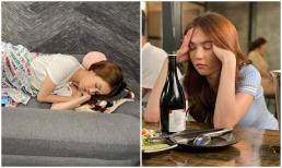 Lộ nhan sắc thật của Ngọc Trinh khi bị Huy Khánh 'dìm hàng' trong lúc ngủ