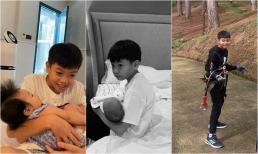 Subeo đúng chuẩn anh hai nhà người ta, chỉ 10 tuổi nhưng đã biết cách 'trêu chọc' và chăm em bé thế này? 