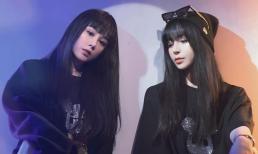 Tình cũ của Karik và Trang Anna đứng chung 1 khung hình, nhan sắc giống nhau như 'dao kéo' chung một địa điểm