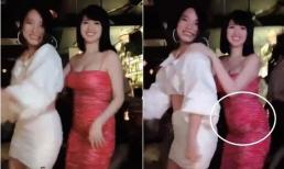 Dân tình thắc mắc khi Tâm Tít để lộ vòng hai to bất thường trong clip đi quẩy cùng bạn