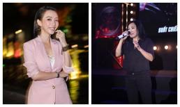 Thu Trang diện cả cây vest hồng cực gợi cảm, Phương Thanh dù ốm vẫn đến Fan Meeting của đàn em