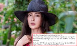 Bố của Hoa hậu Thu Thủy qua đời, nhiều sao Việt gửi lời chia buồn