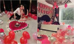 Chị gái Ngọc Trinh được chồng kém tuổi ca sĩ Tiêu Quang mừng sinh nhật lãng mạn trong biệt thự 18 tỷ