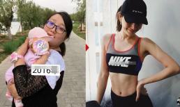 Từ cô gái béo thành bà mẹ nóng bỏng! Trông như 'phẫu thuật thẩm mỹ' sau giảm cân