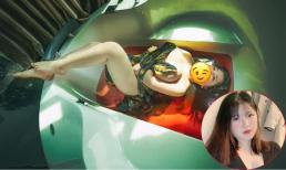 Nữ sinh có vòng một hơn 1m ở Hải Dương đăng ảnh gợi cảm 'bỏng mắt'