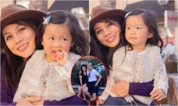 Hậu ly hôn ồn ào, vợ cũ Hoàng Anh diện đồ khoe vóc dáng xinh đẹp đưa con gái cưng đi chơi Noel sớm