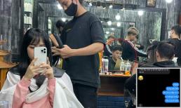 Bạch Lan Phương đi làm tóc, Huỳnh Anh đòi mang cơm ra tận salon ngồi ăn và chờ đón về