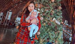 Vợ Phan Văn Đức khoe ảnh đón Noel vắng chồng, nhan sắc mẹ bỉm sữa gây thương nhớ