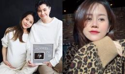 Sau thời gian dài ở ẩn, An Nguy bất ngờ khoe bụng bầu lớn chính thức lên chức khiến cư dân mạng bất ngờ