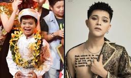 Quán quân Giọng hát Việt nhí - Quang Anh gây choáng với bộ ảnh mới theo phong cách sexy, trang điểm đậm