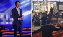 'Quách Tĩnh' Trương Trí Lâm gây xôn xao với cảnh ngồi xe mui trần được 50 vệ sĩ vây quanh bảo vệ 