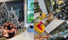 Mới hơn 4 tháng tuổi nhưng ái nữ nhà Cường Đôla và Đàm Thu Trang đã ngồi hưởng thụ đón Noel trong căn biệt thự hoành tráng